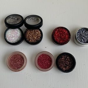 Glitter makeup eyeshadow-Lot of 7